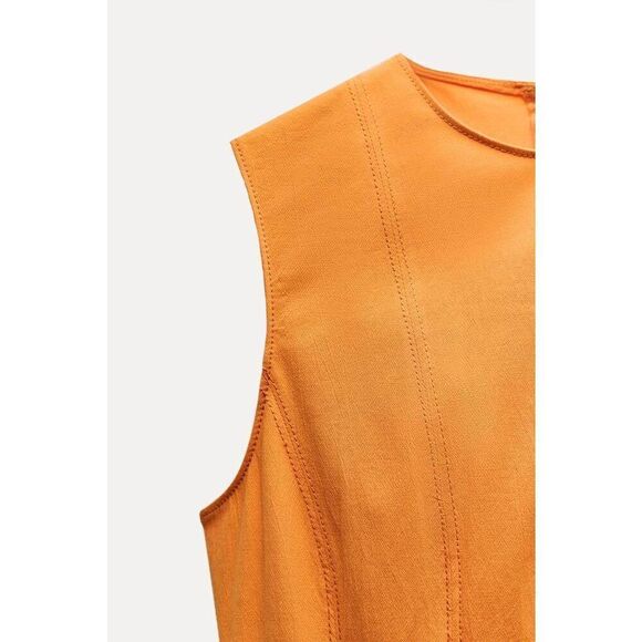 ZARA MIDI SWING DRESS ZW COLLECTION - Picture 10 of 13